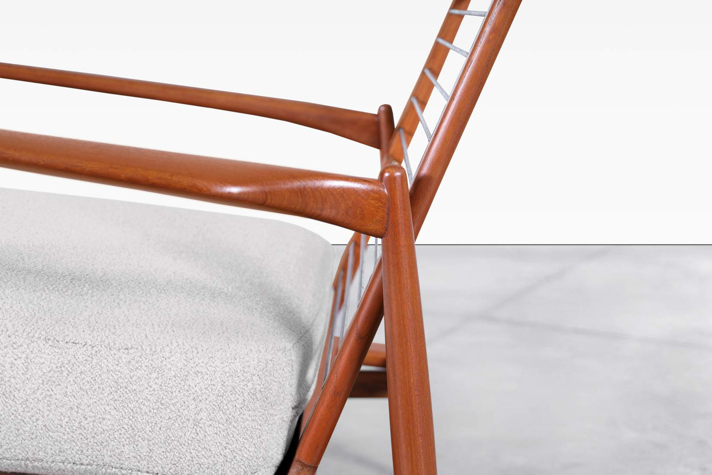 Danish Modern Teak Lounge Chairs by Ib Kofod Larsen for Selig
