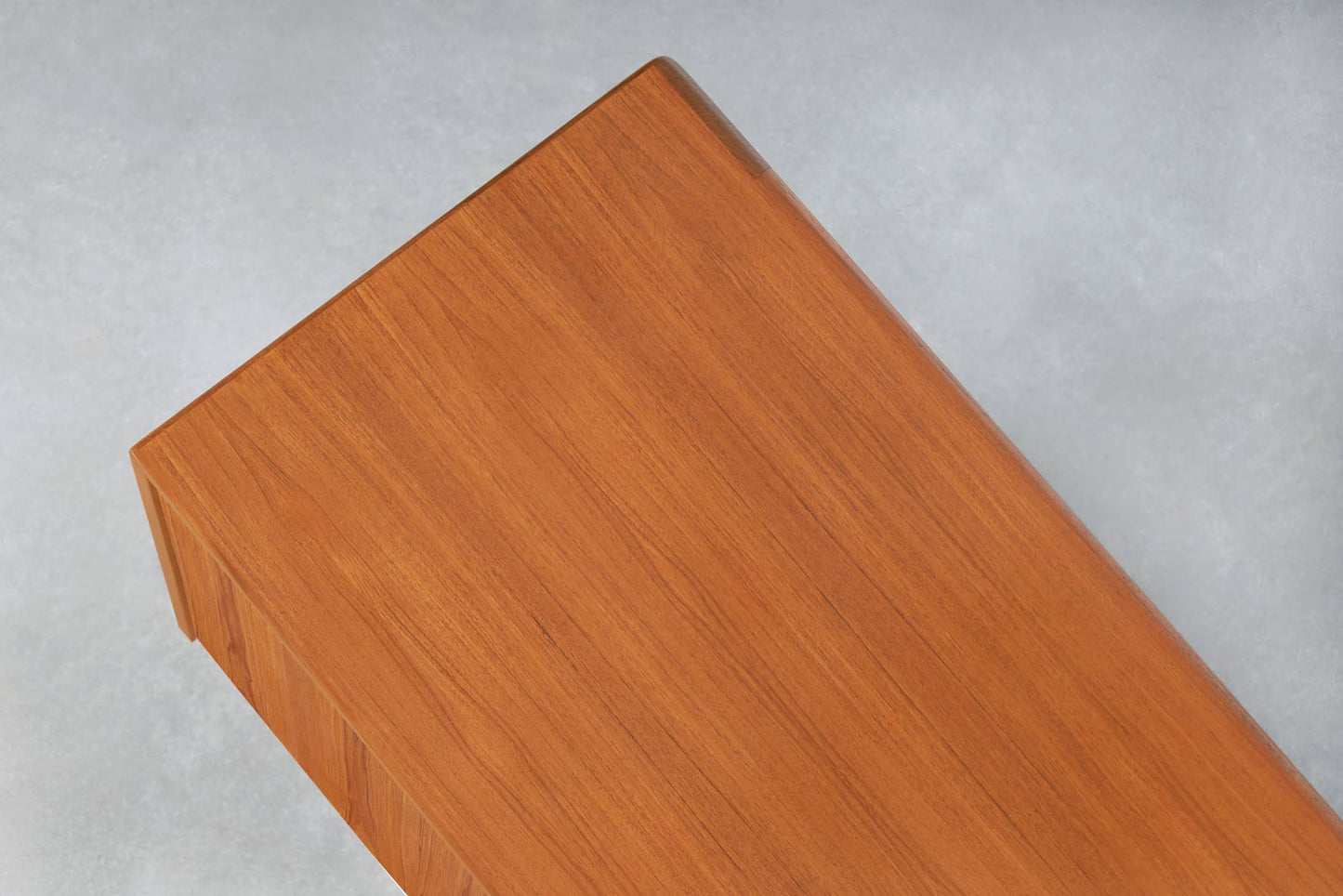 Danish Modern Teak Tambour Door Credenza by Bernhard Pedersen & Son