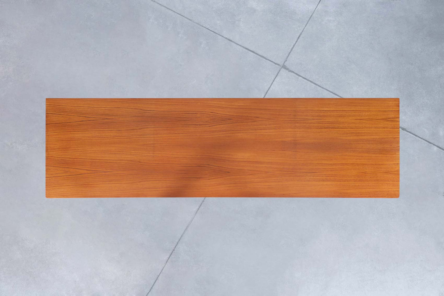Danish Modern Teak Tambour Door Credenza by Hornslet Mobelfabrik