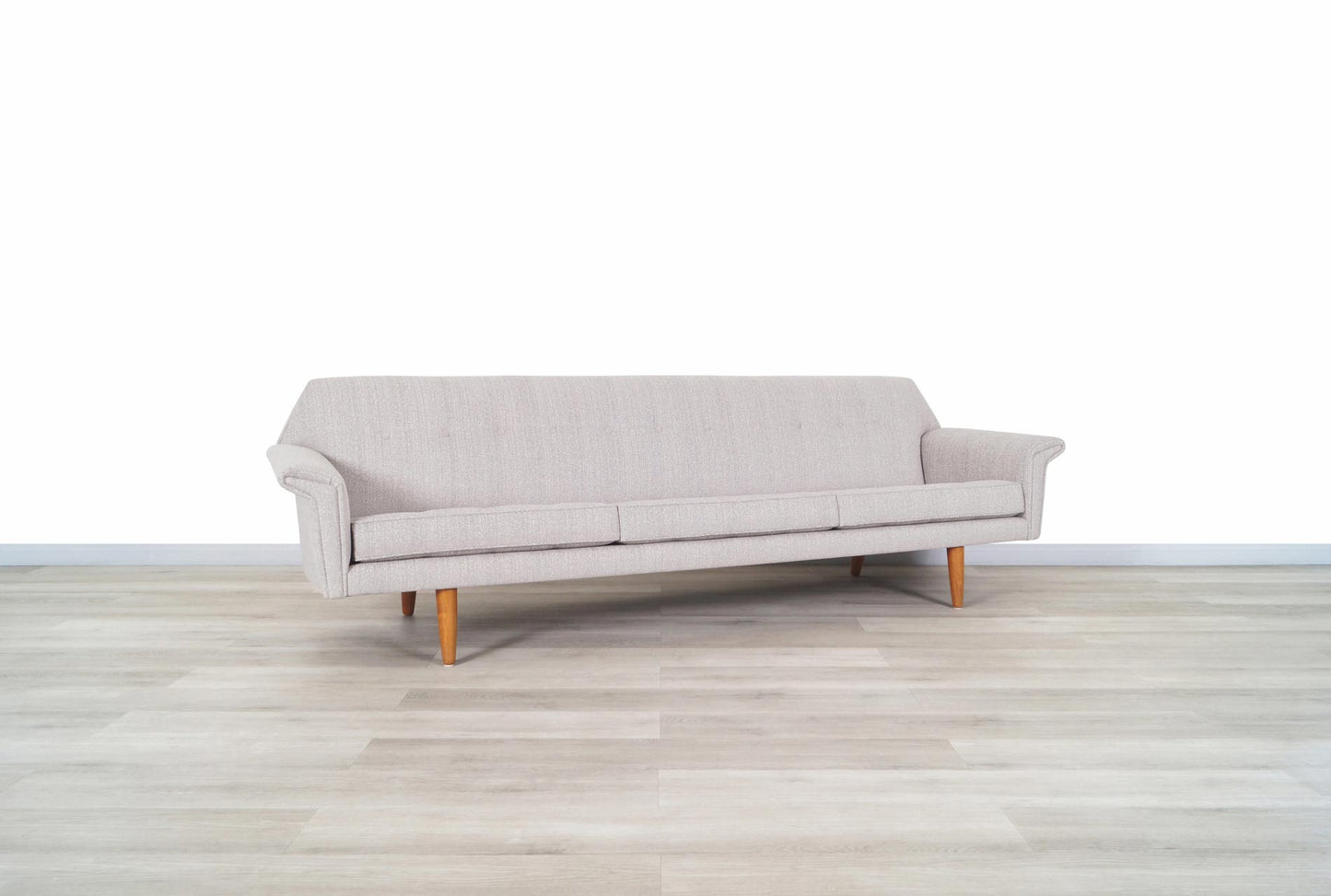 Danish Modern Teak "Wing" Sofa