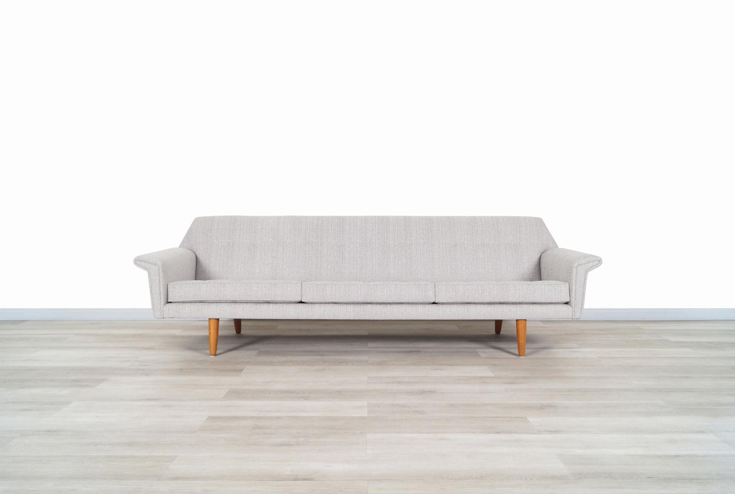 Danish Modern Teak "Wing" Sofa