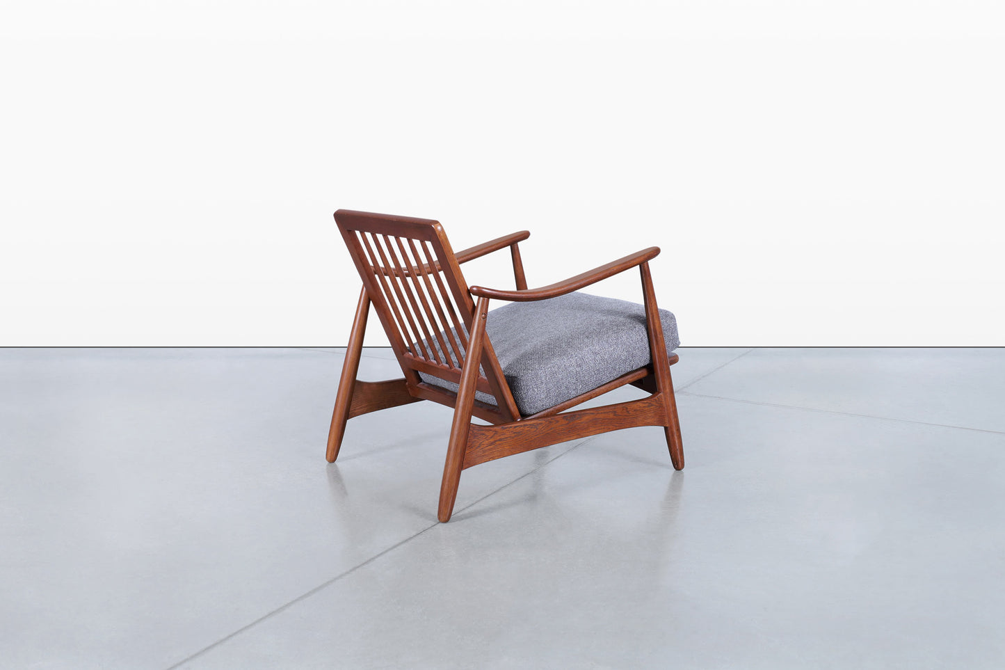 Danish Modern Walnut Lounge Chair by Torben Strandgaard