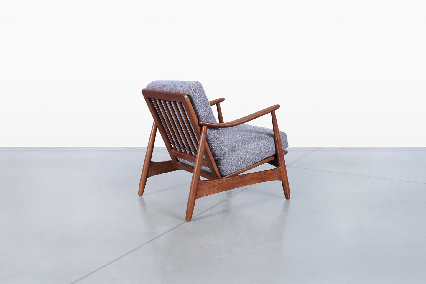 Danish Modern Walnut Lounge Chair by Torben Strandgaard