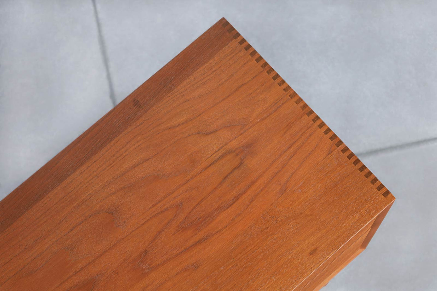 Danish Teak Tambour Door Credenza by Peter Hvidt and Orla Mølgaard-Nielsen