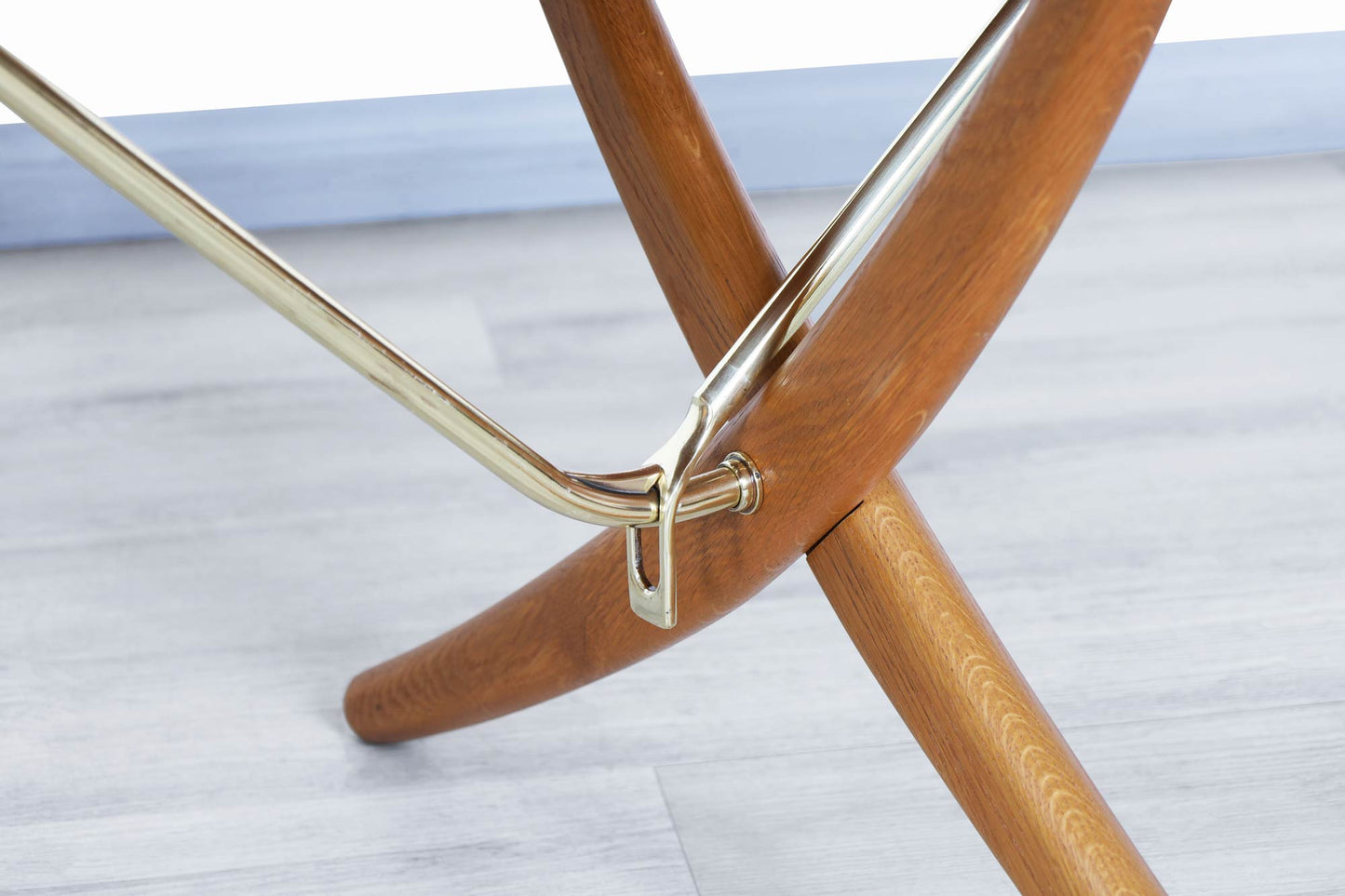 Danish Modern AT-304 Teak and Oak Dining Table by Hans J. Wegner