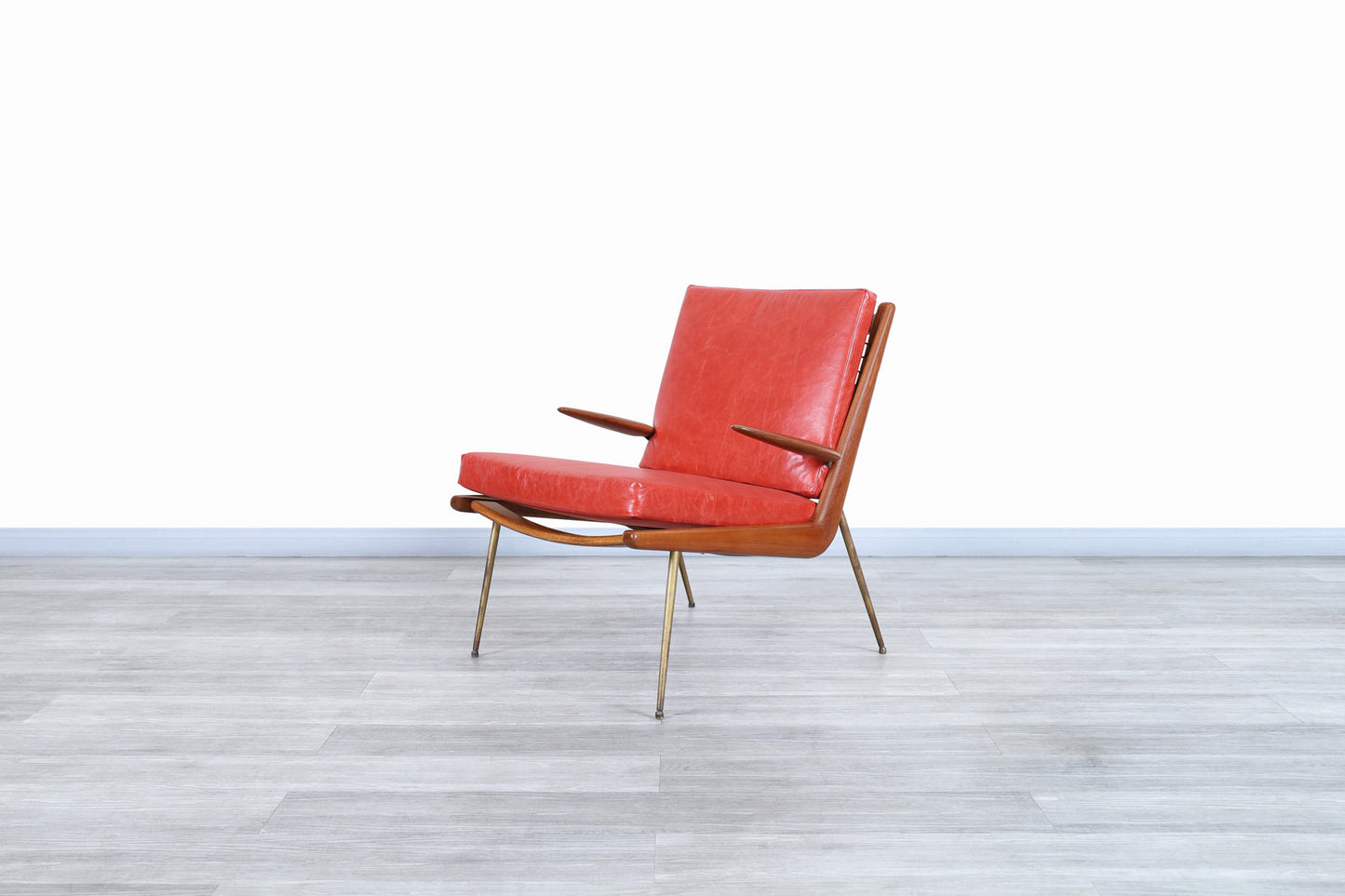 Mid-Century Boomerang Chair by Peter Hvidt and Orla Molgaard-Nielsen