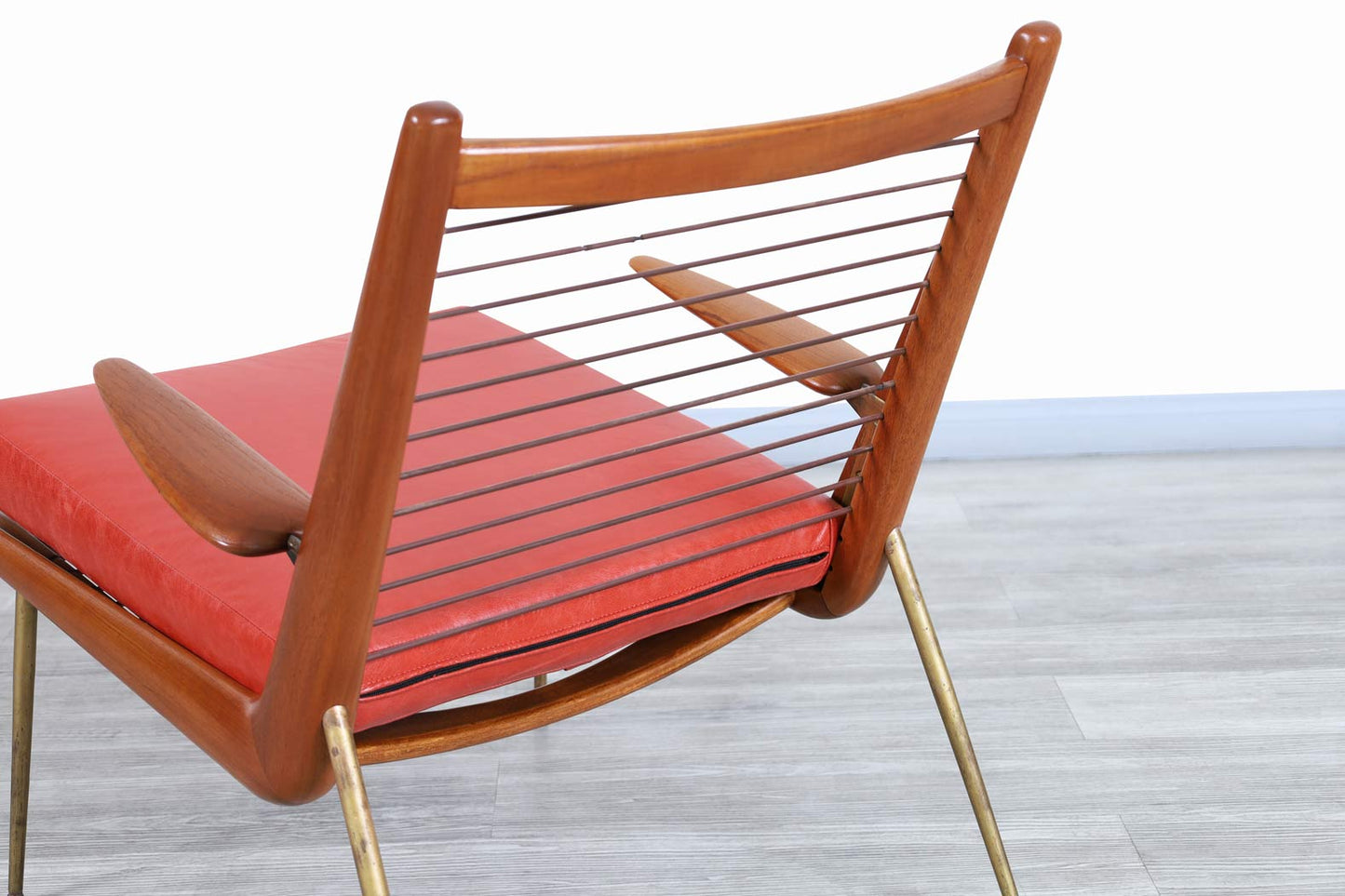 Danish Modern Boomerang Chair by Peter Hvidt and Orla Molgaard-Nielsen