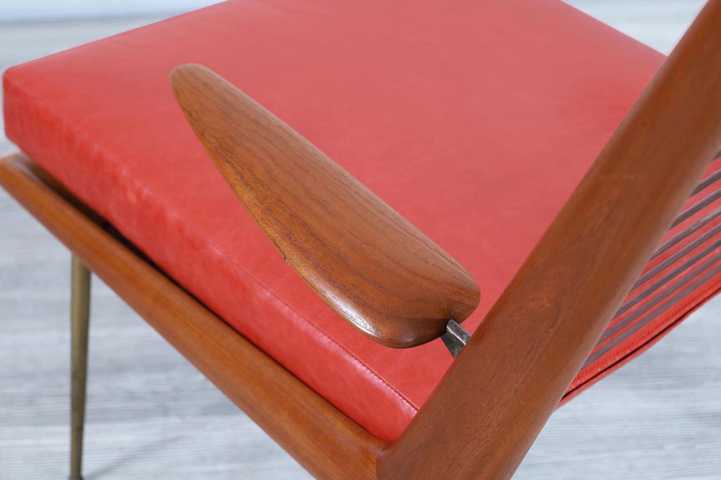 Danish Modern Boomerang Chair by Peter Hvidt and Orla Molgaard-Nielsen