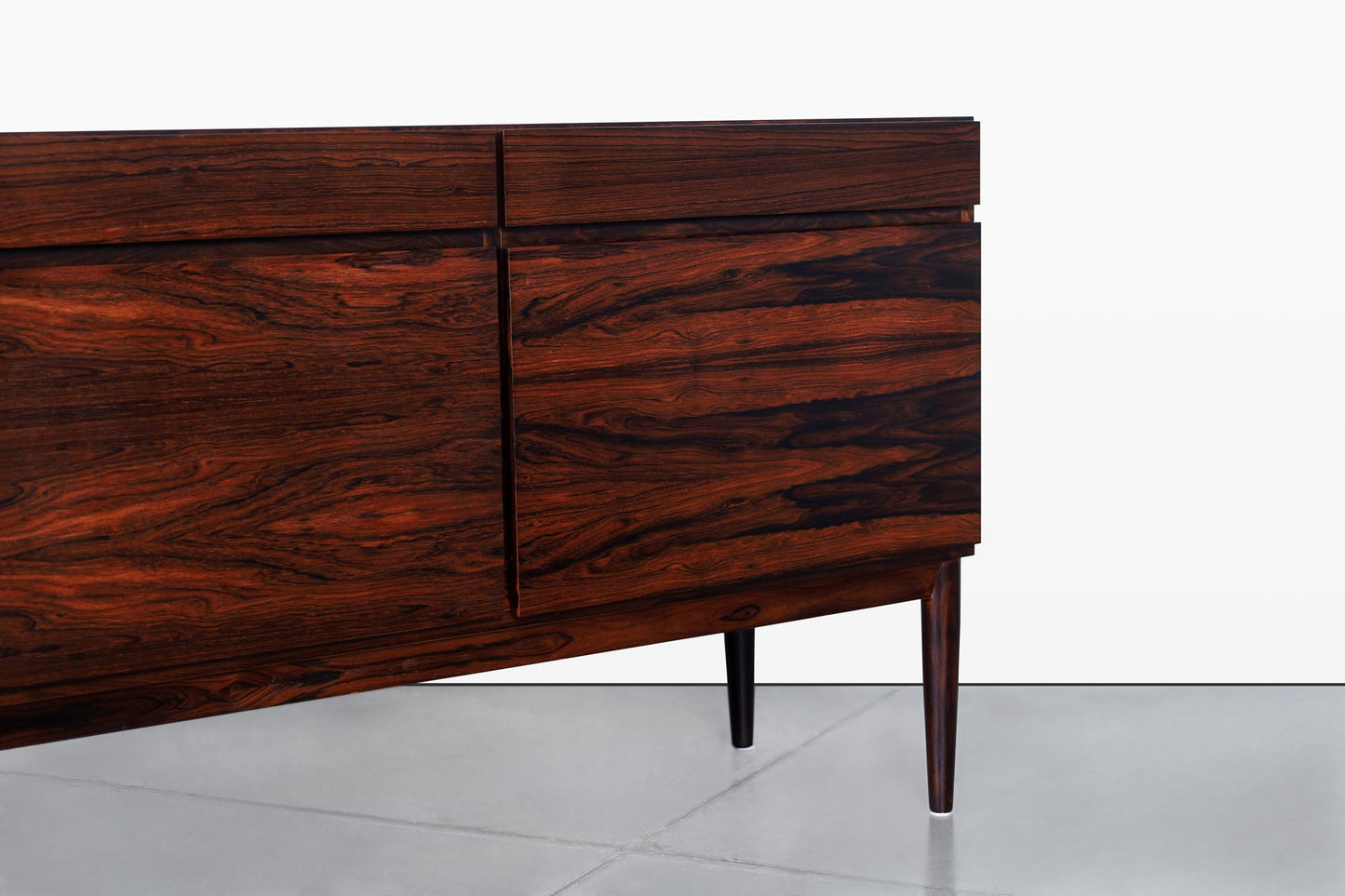 Danish Modern Brazilian Rosewood Credenza by Ib Kofod Larsen