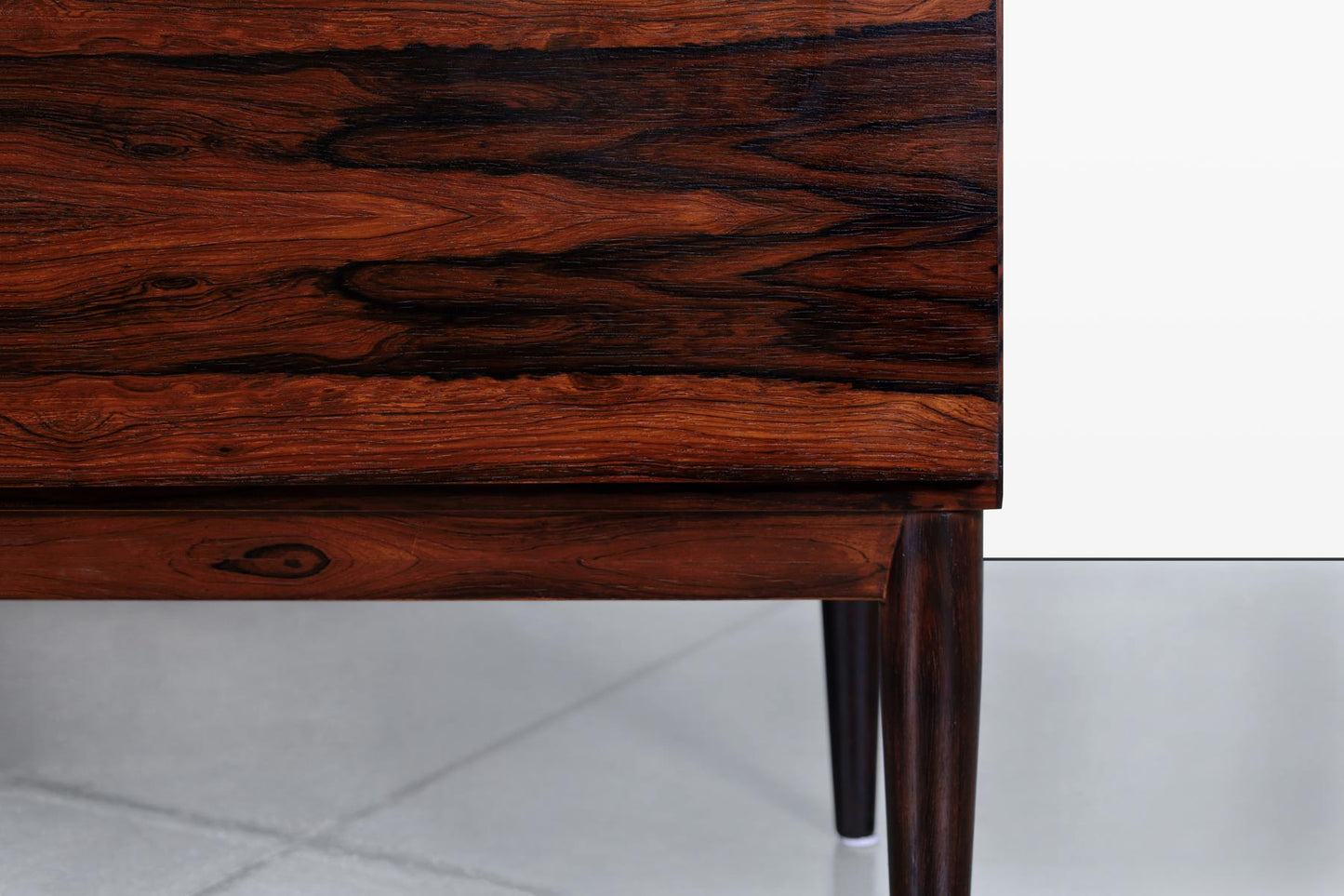 Danish Modern Brazilian Rosewood Credenza by Ib Kofod Larsen