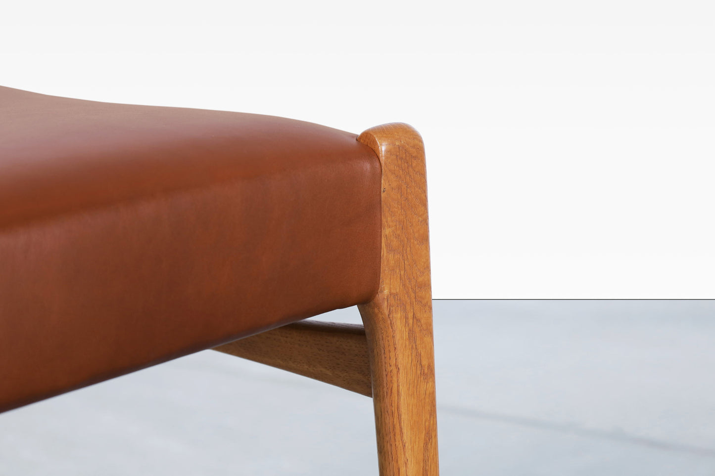 Danish Modern CH-23 Leather Dining Chairs by Hans J. Wegner