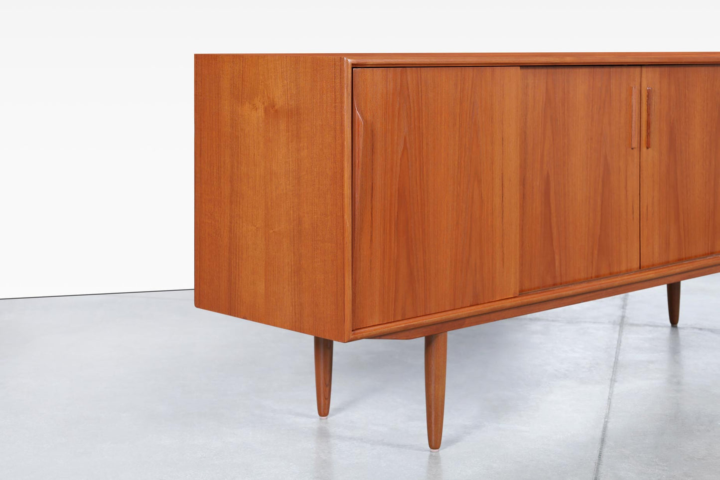 Danish Modern Teak Credenza by Axel Christensen for ACO Møbler