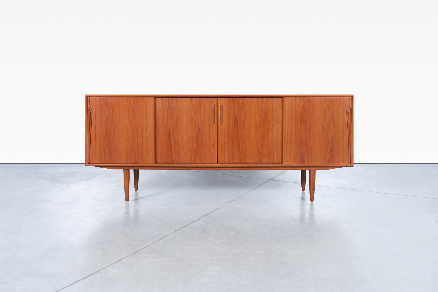 Danish Modern Teak Credenza by Axel Christensen for ACO Møbler