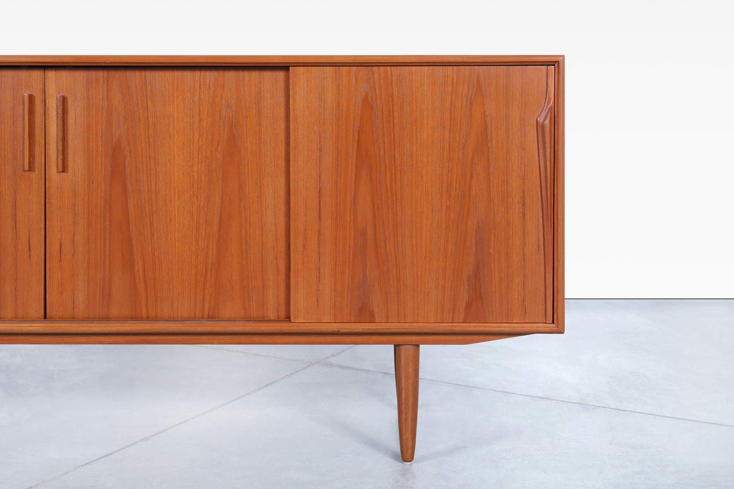 Danish Modern Teak Credenza by Axel Christensen for ACO Møbler