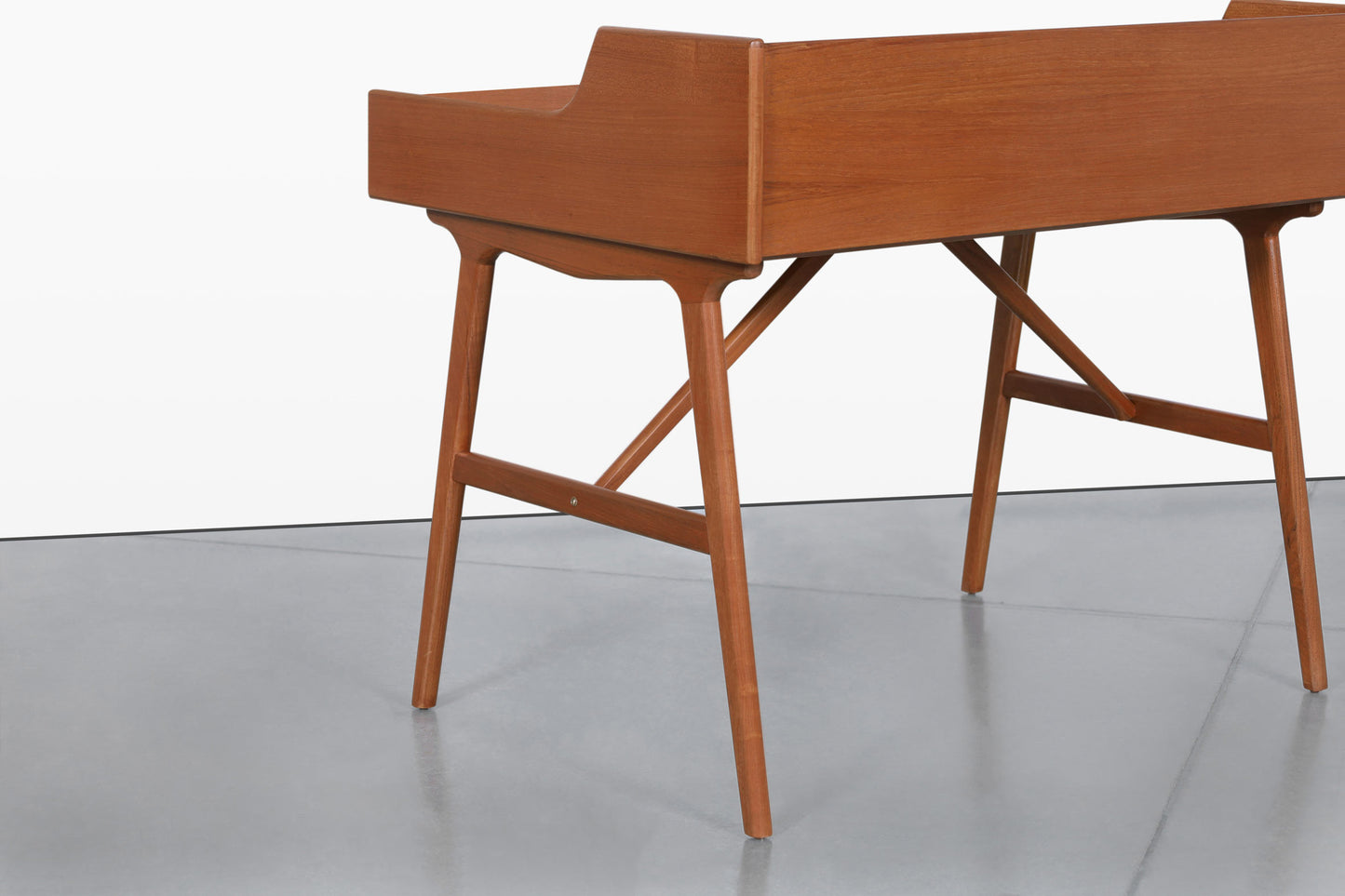 Danish Modern Teak Desk Model #64 by Arne Wahl Iversen
