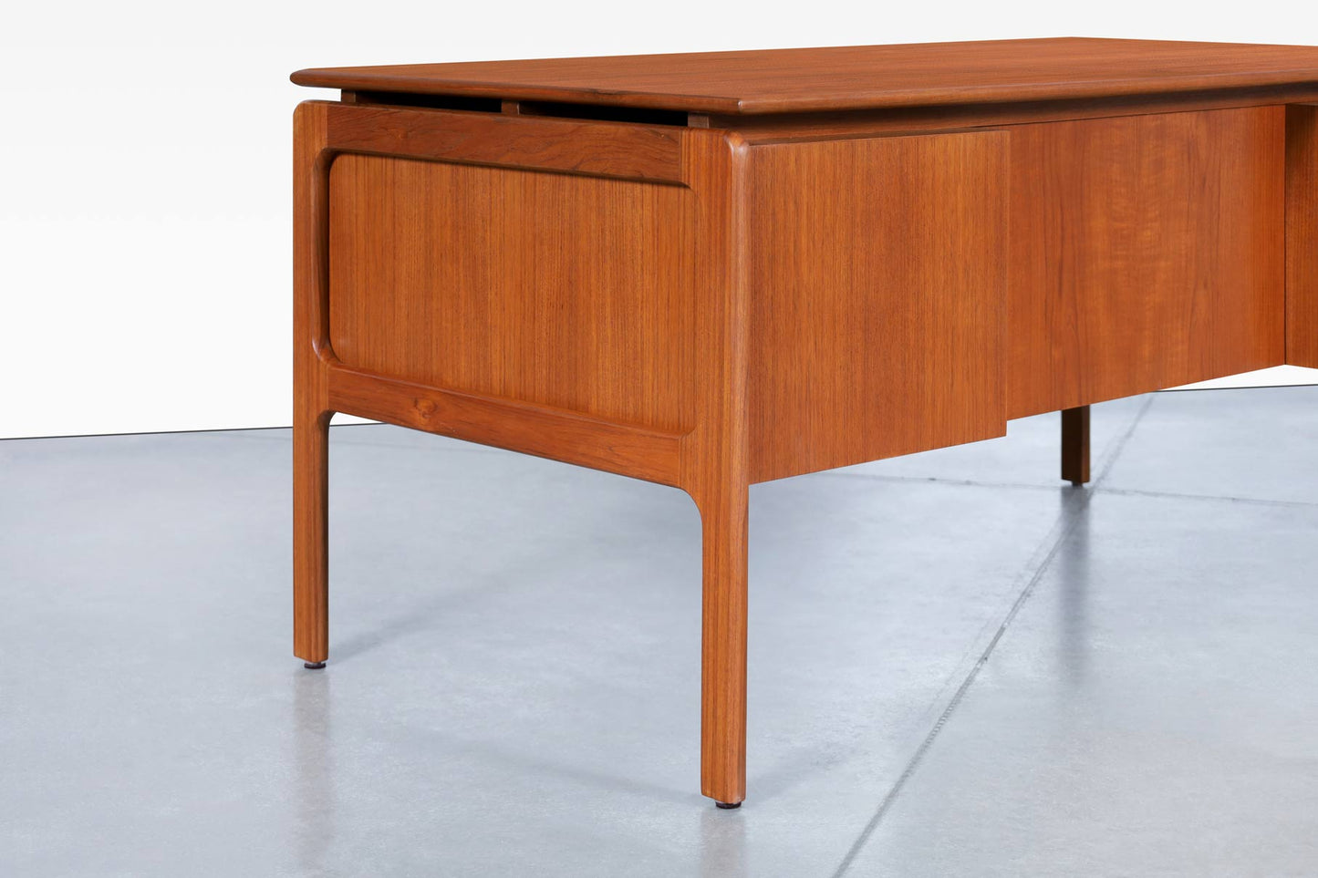 Danish Modern Teak Desk by Danflex
