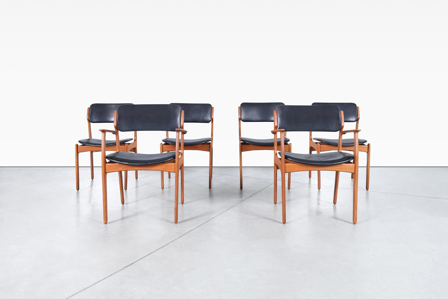 Danish Modern Teak Dining Room Set by Arne Vodder and Erik Buch