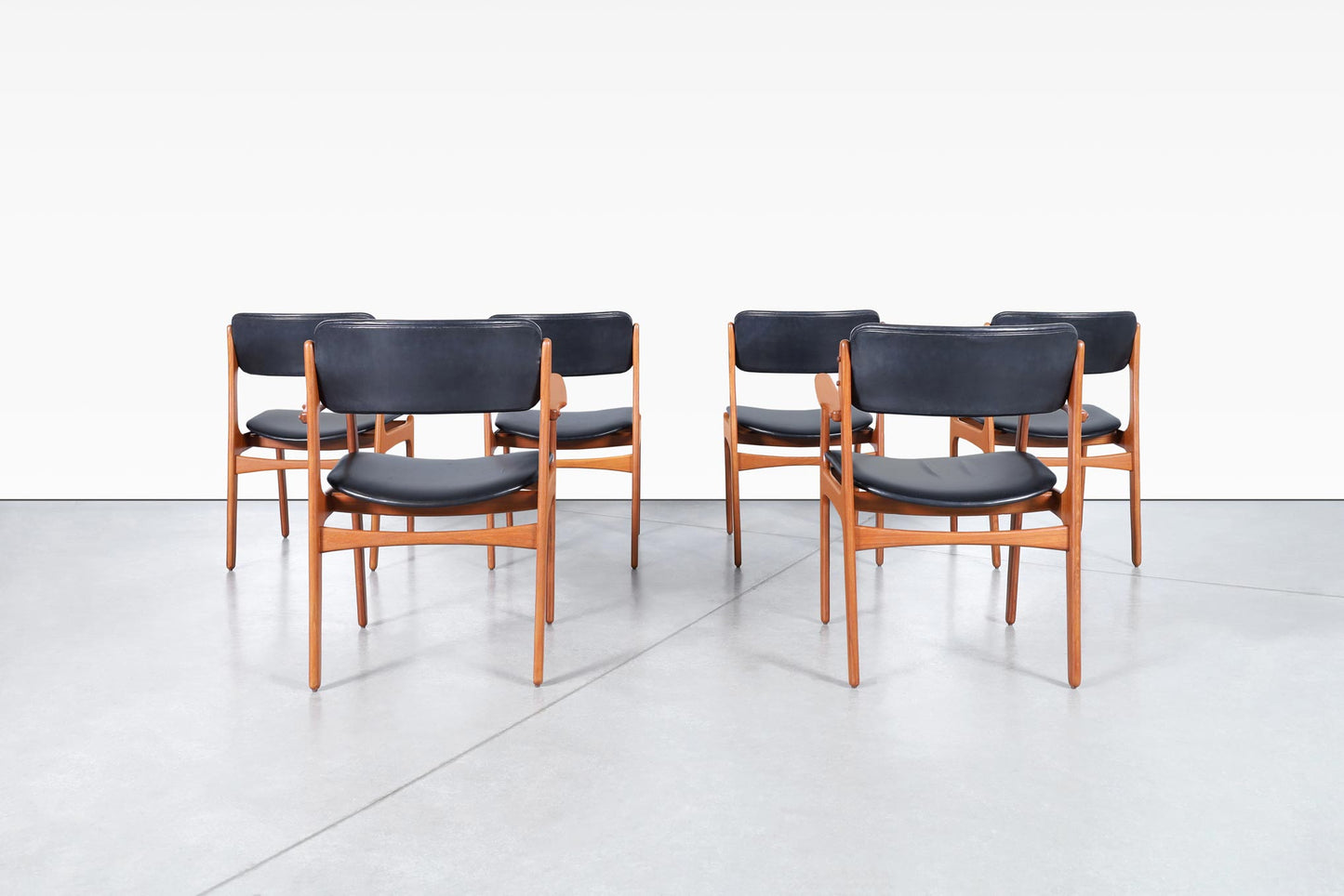 Danish Modern Teak Dining Room Set by Arne Vodder and Erik Buch