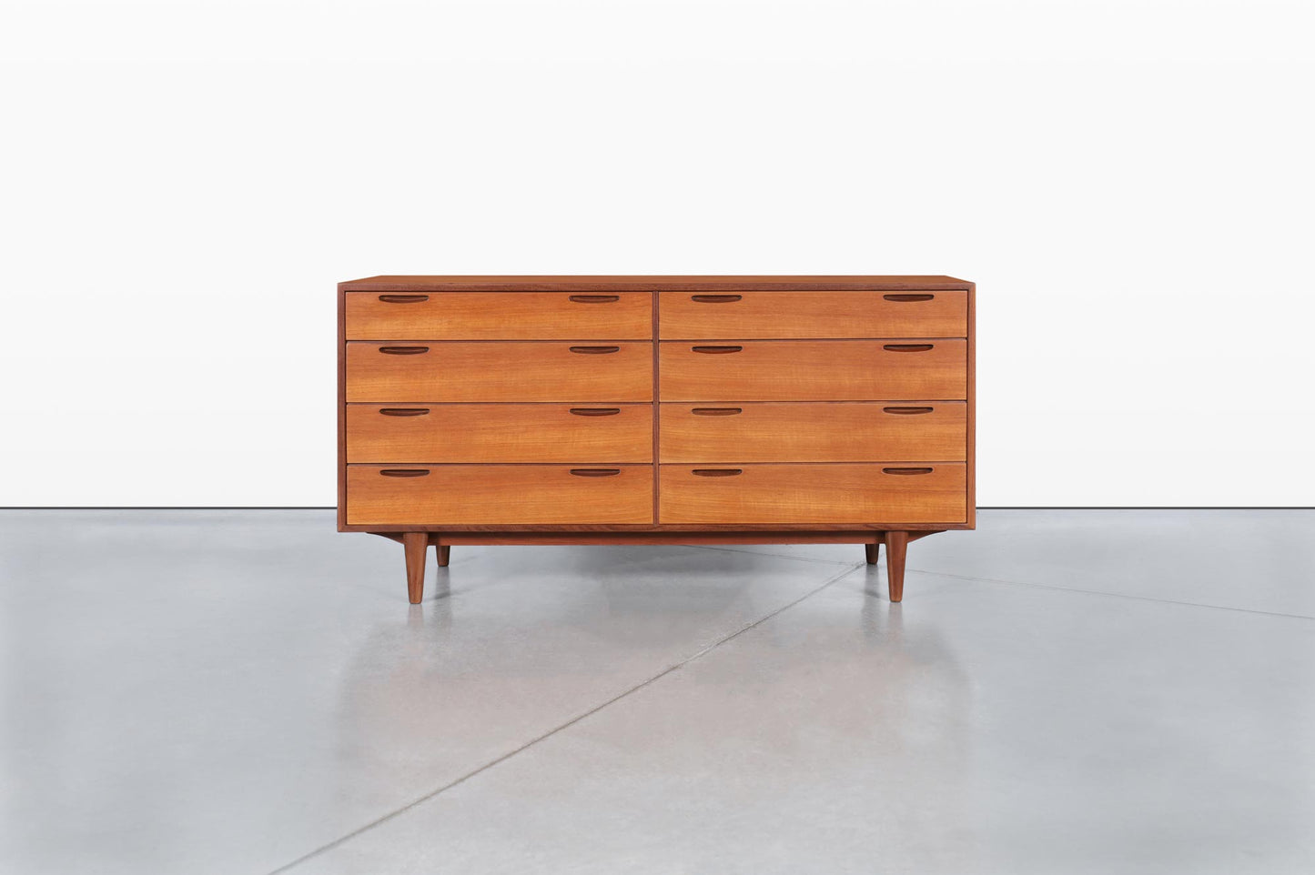Danish Modern Teak “Jutland” Dressers by Ib Kofod Larsen, 2 Available