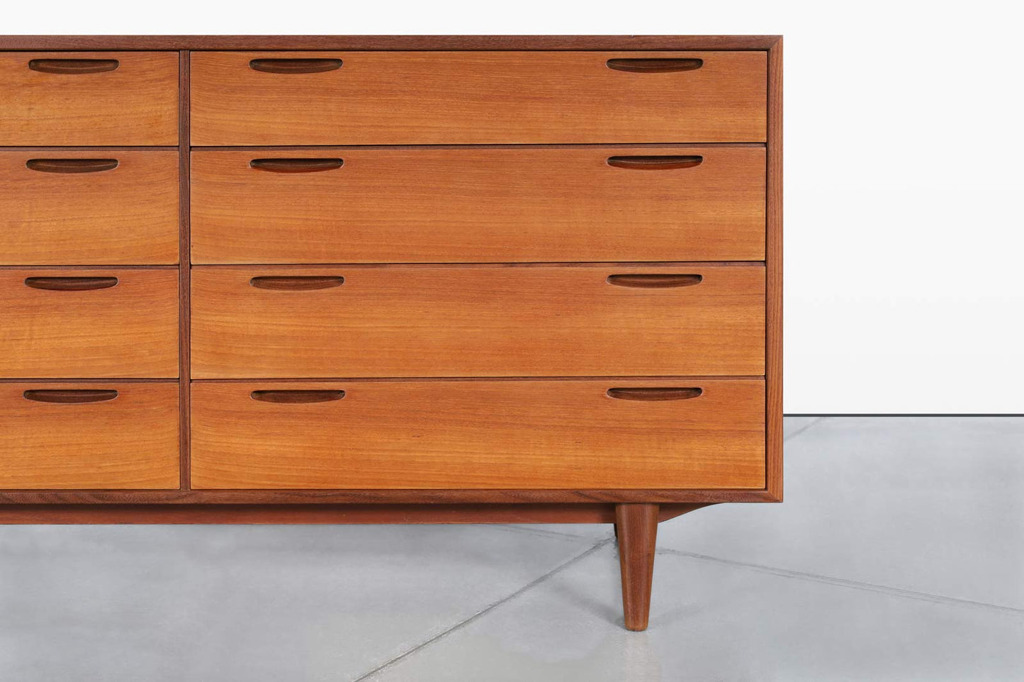 Danish Modern Teak “Jutland” Dressers by Ib Kofod Larsen, 2 Available