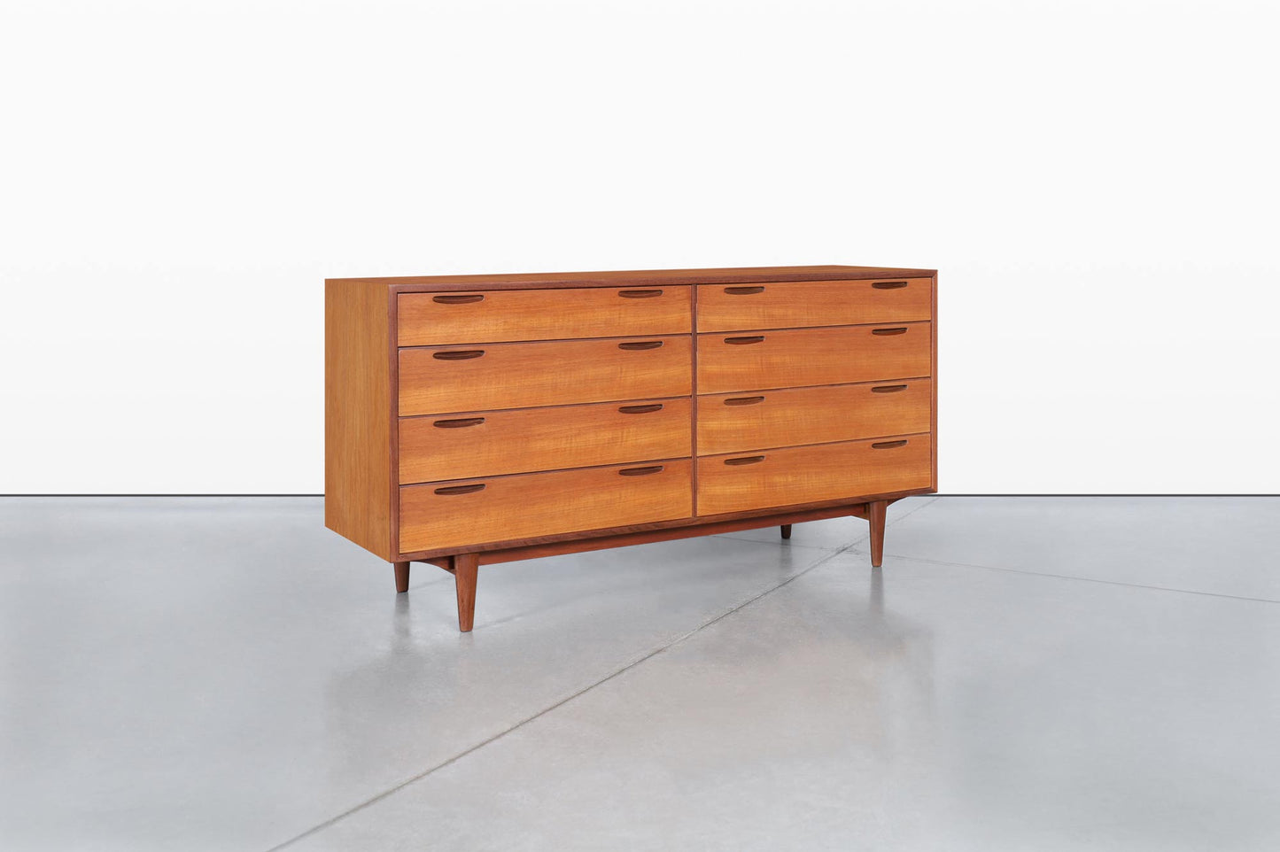Danish Modern Teak “Jutland” Dressers by Ib Kofod Larsen, 2 Available