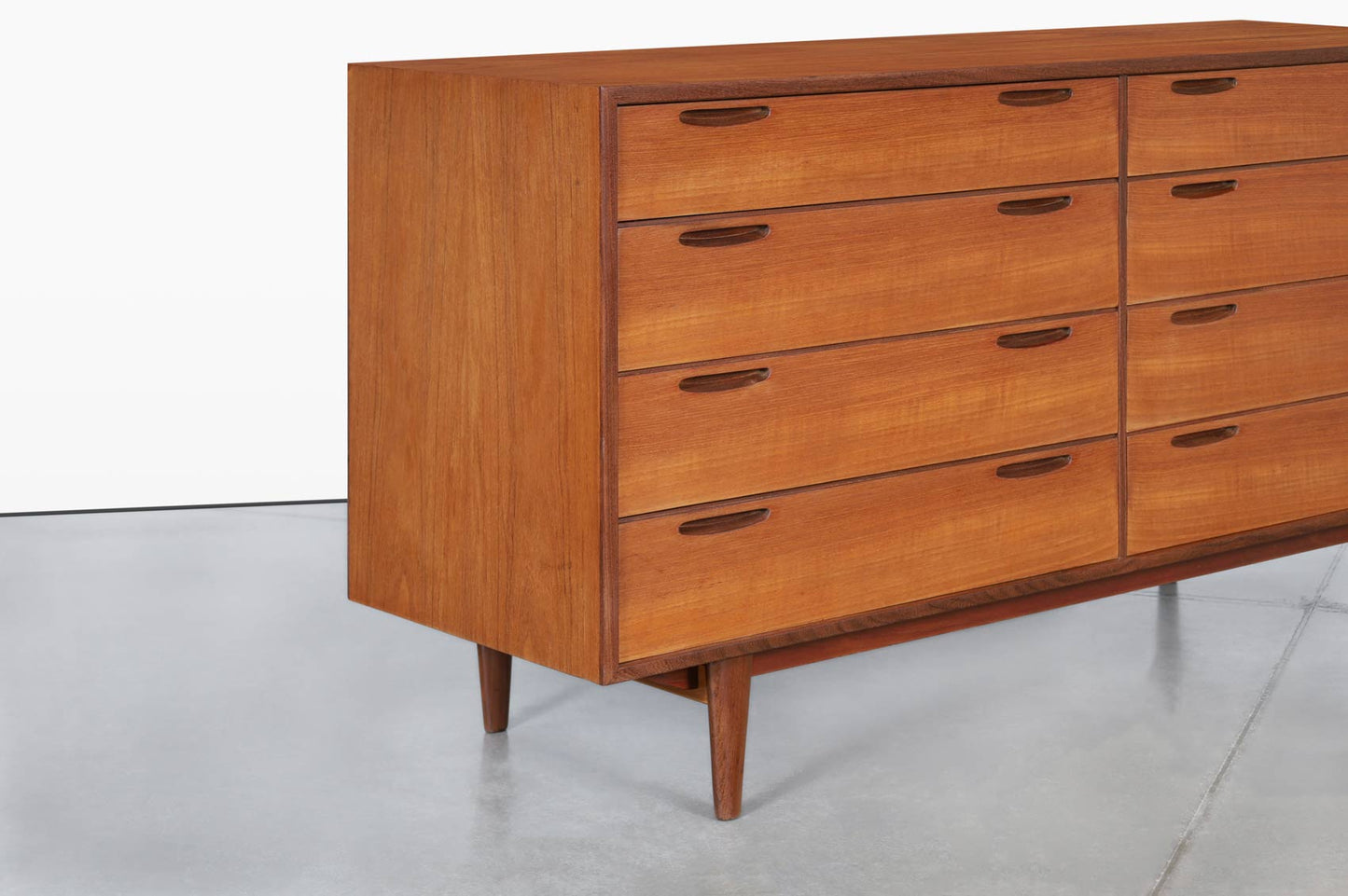 Danish Modern Teak “Jutland” Dressers by Ib Kofod Larsen, 2 Available