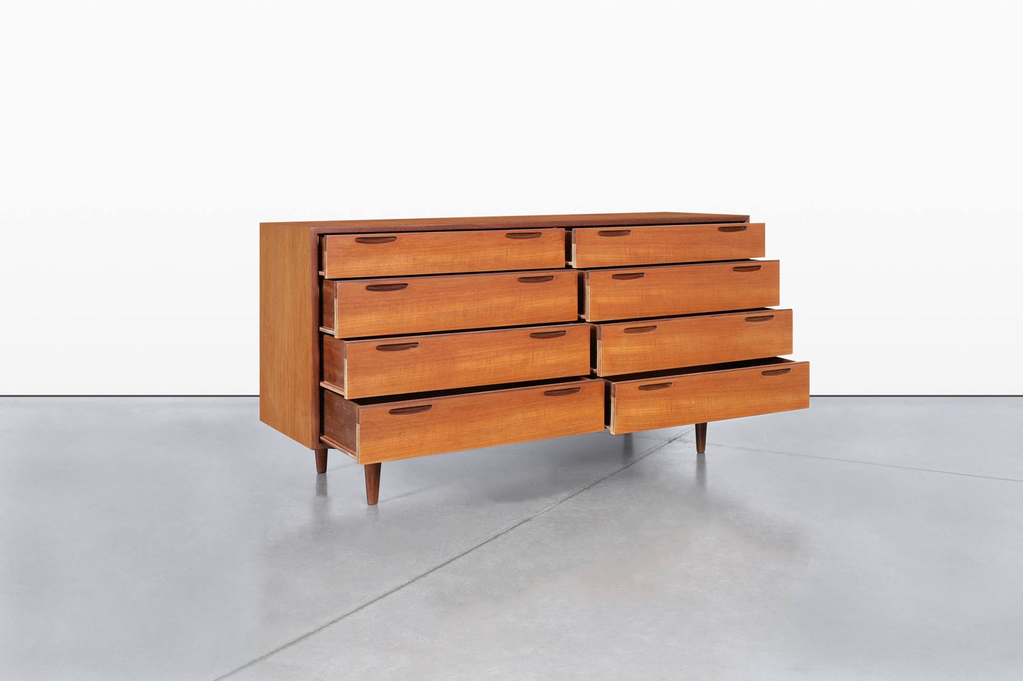 Danish Modern Teak “Jutland” Dressers by Ib Kofod Larsen, 2 Available