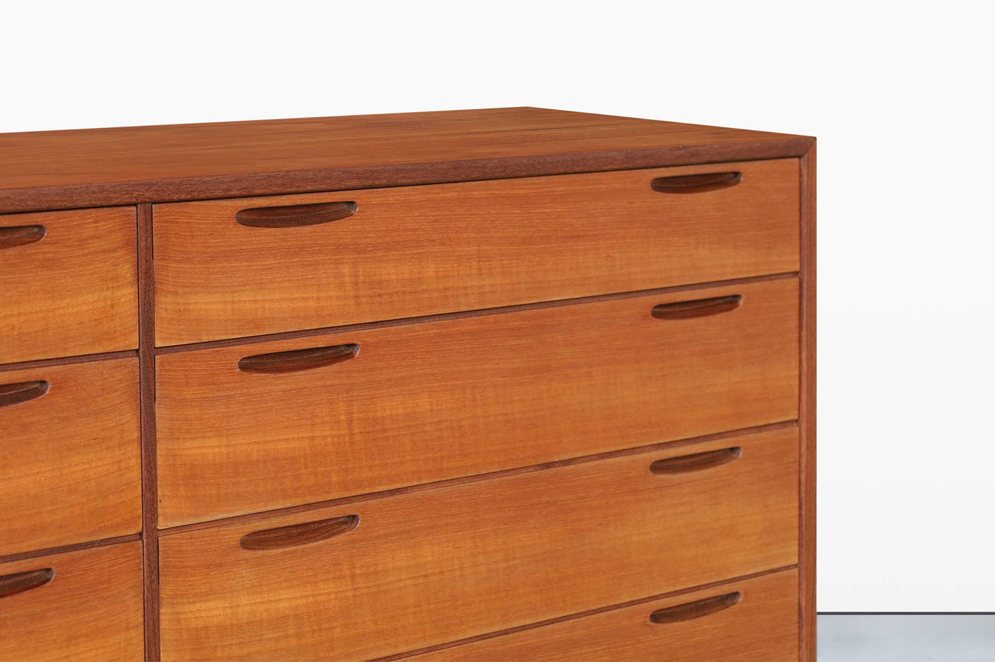 Danish Modern Teak “Jutland” Dressers by Ib Kofod Larsen, 2 Available
