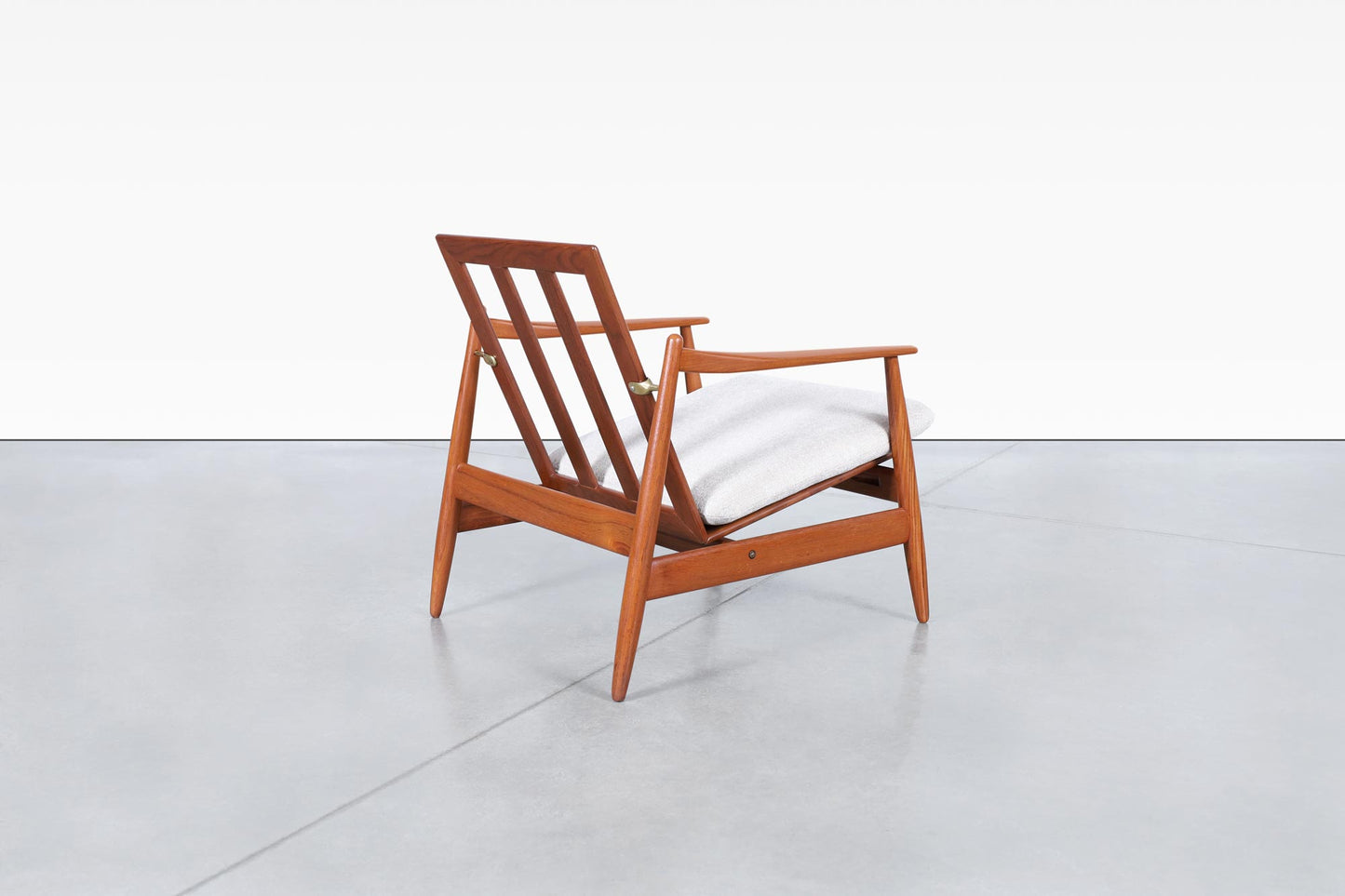 Danish Modern Teak Lounge Chairs by Hans Olsen for Frem Røjle