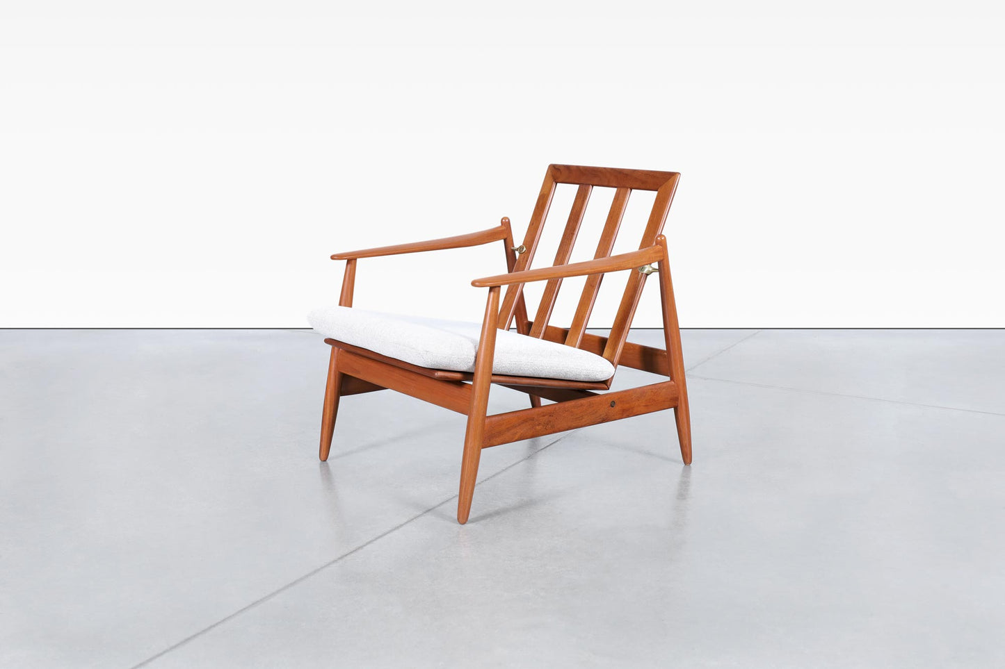 Danish Modern Teak Lounge Chairs by Hans Olsen for Frem Røjle