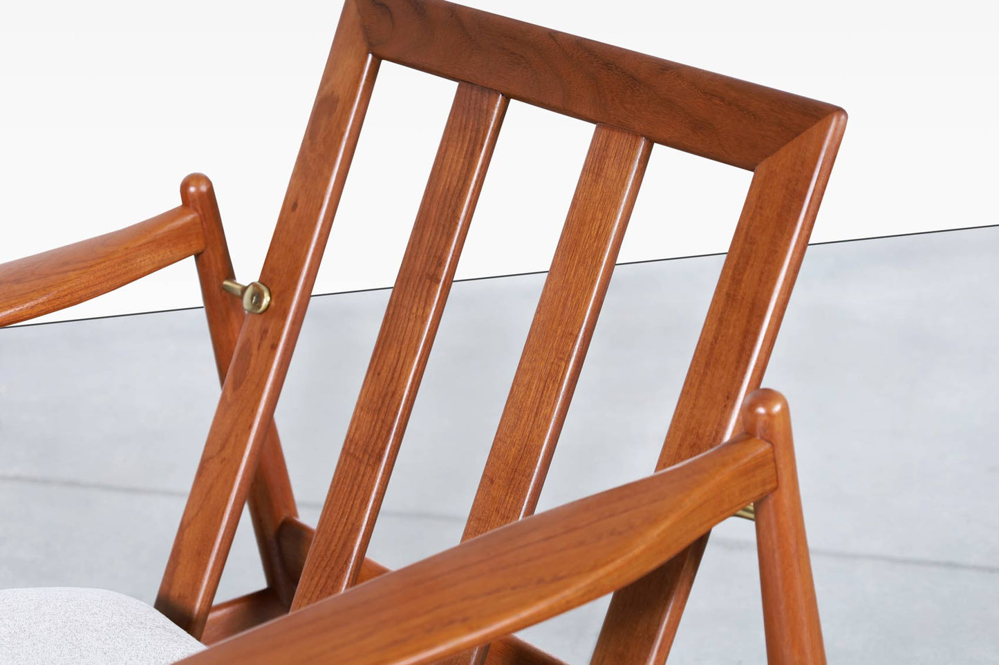 Danish Modern Teak Lounge Chairs by Hans Olsen for Frem Røjle