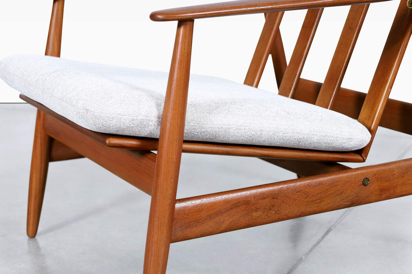 Danish Modern Teak Lounge Chairs by Hans Olsen for Frem Røjle