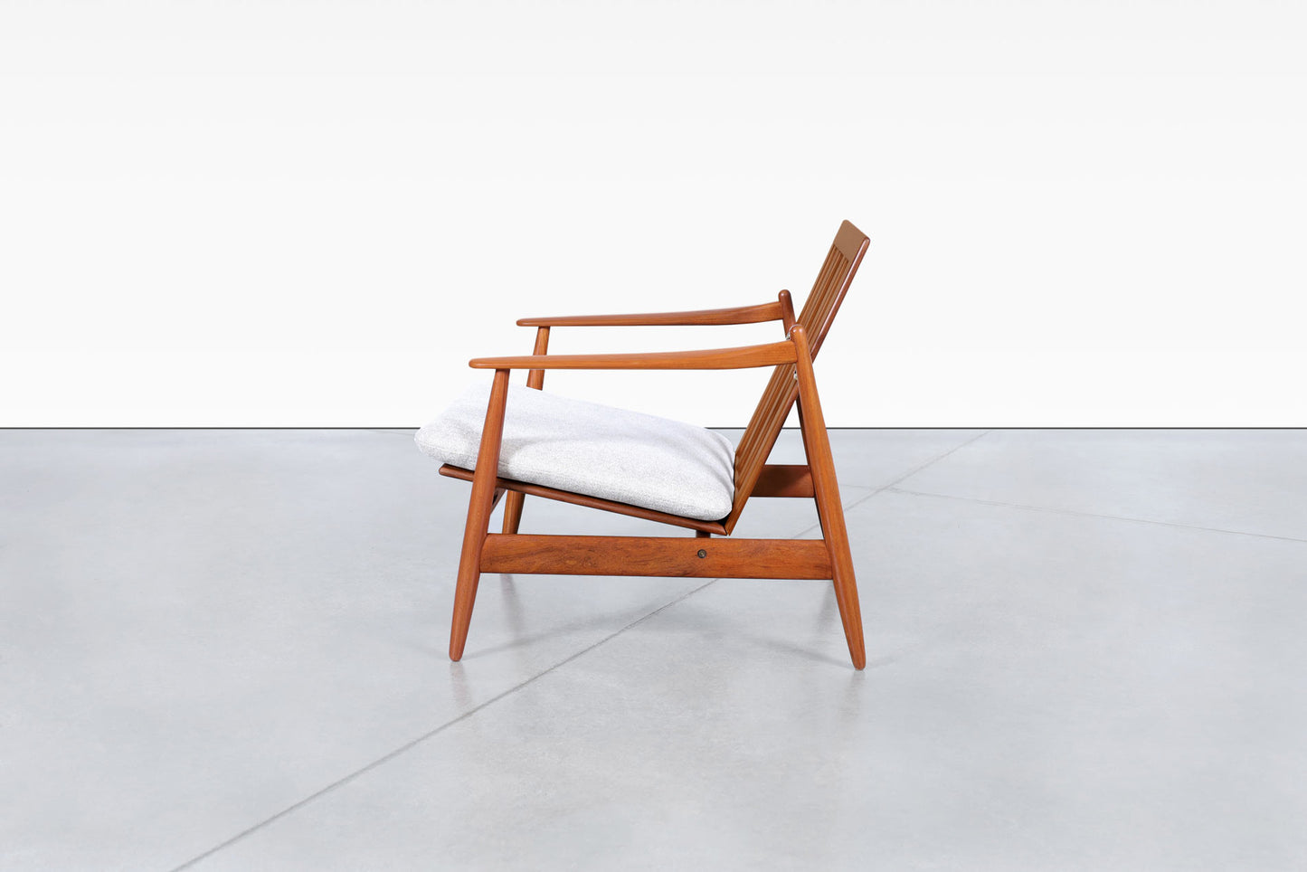 Danish Modern Teak Lounge Chairs by Hans Olsen for Frem Røjle