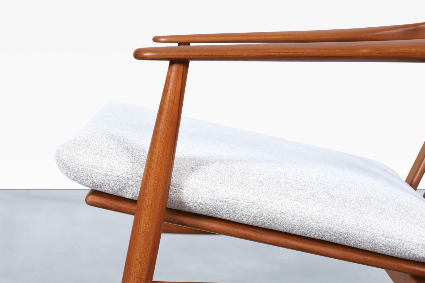 Danish Modern Teak Lounge Chairs by Hans Olsen for Frem Røjle