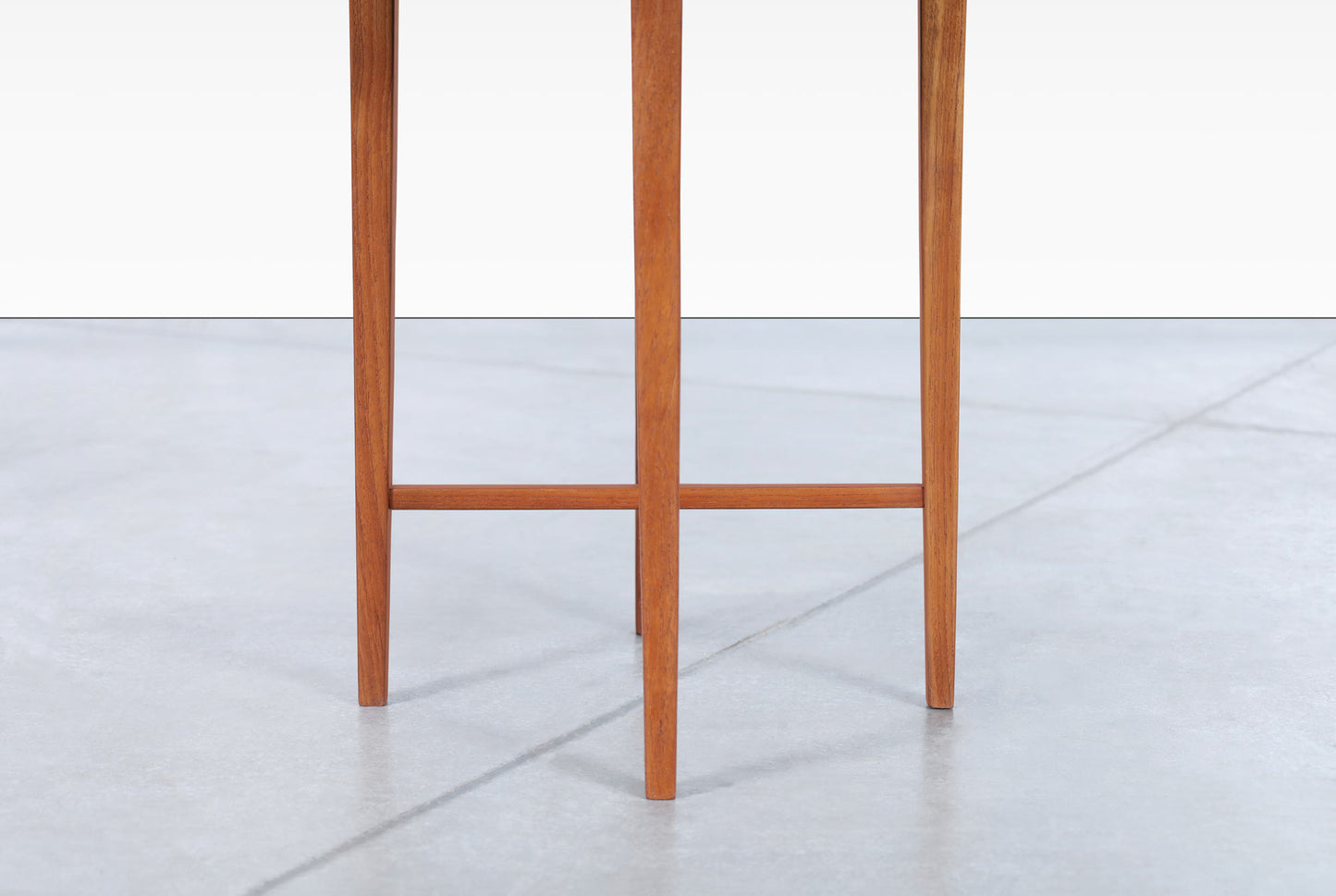 Danish Modern Teak Nesting Table by Carlo Jensen for Poul Hundevad