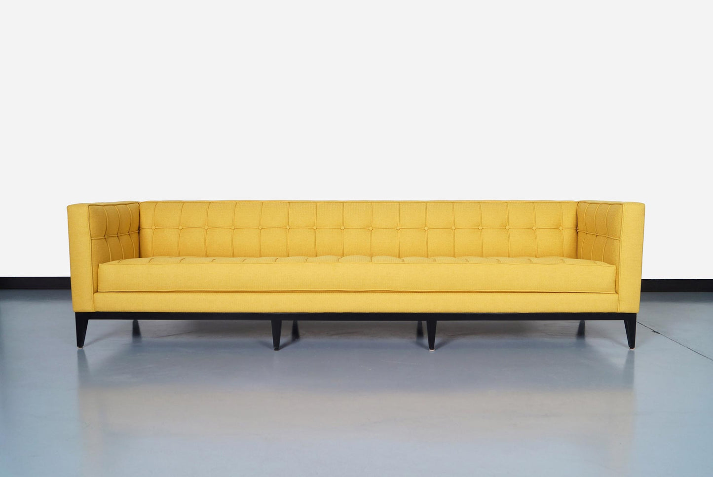 Elegant Tufted Vista Sofa by Cruz Design Studio