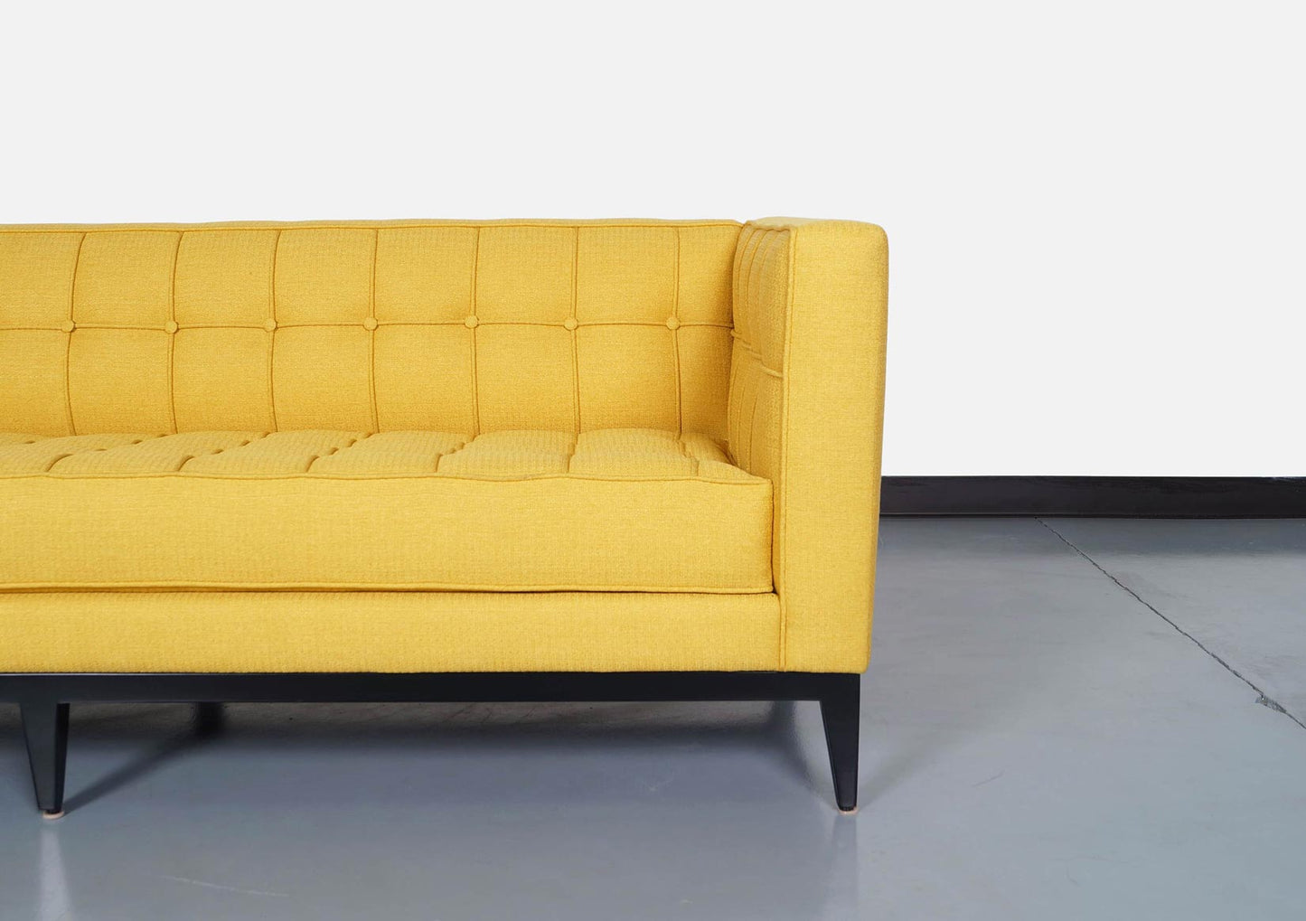 Elegant Tufted Vista Sofa by Cruz Design Studio