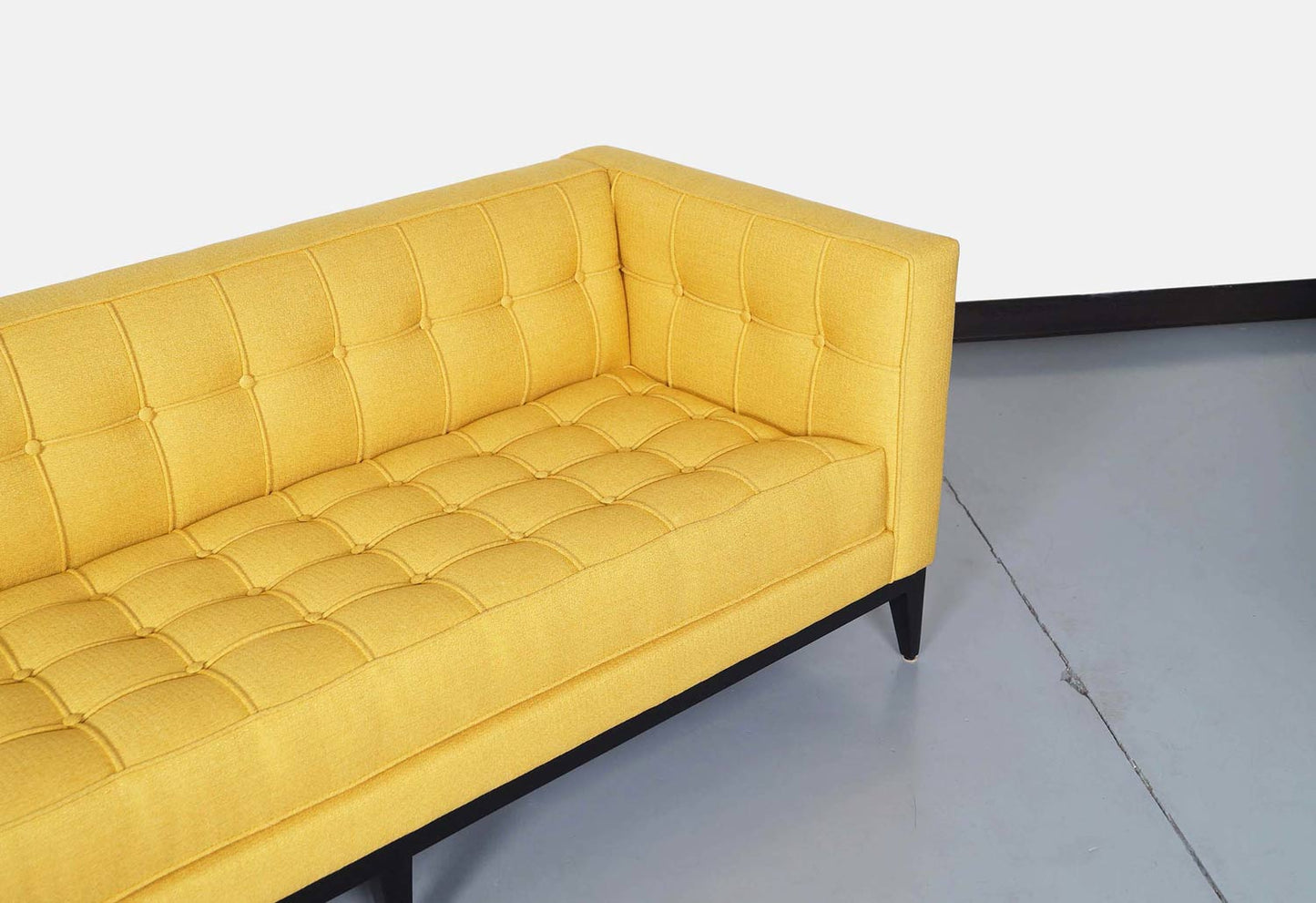 Elegant Tufted Vista Sofa by Cruz Design Studio
