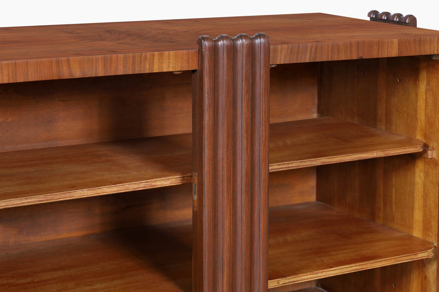 French Art Deco Walnut Sideboard