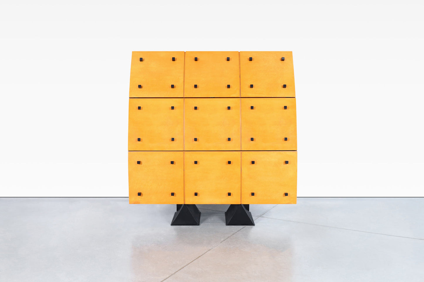 Monumental French Tall Cabinet by Jean-Louis Godivier