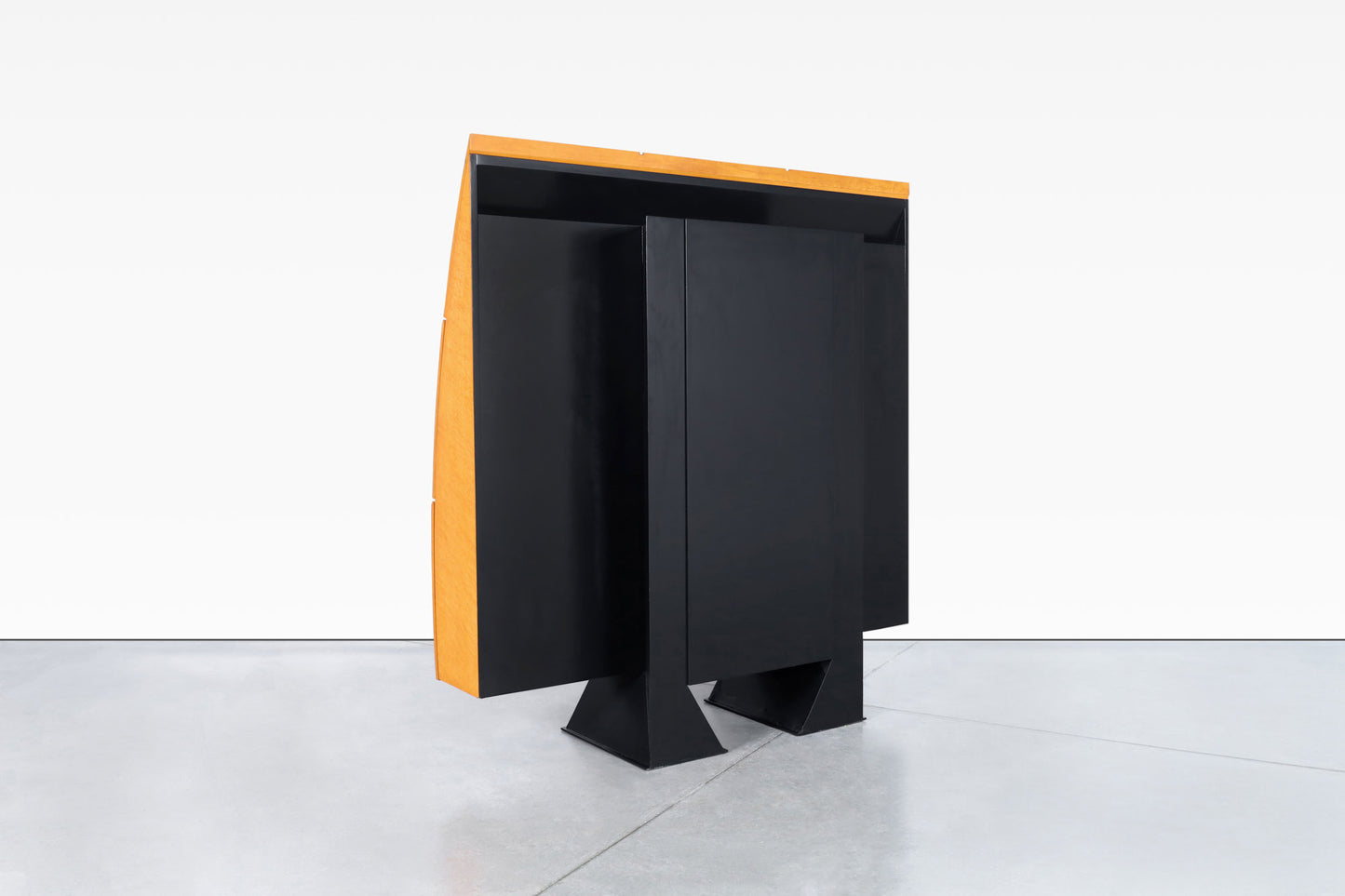 Monumental French Tall Cabinet by Jean-Louis Godivier