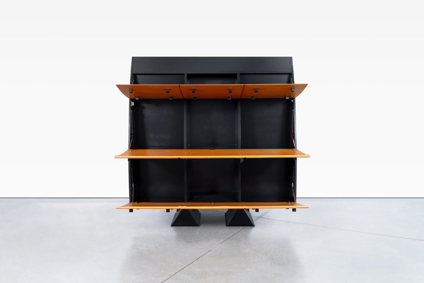 Monumental French Tall Cabinet by Jean-Louis Godivier