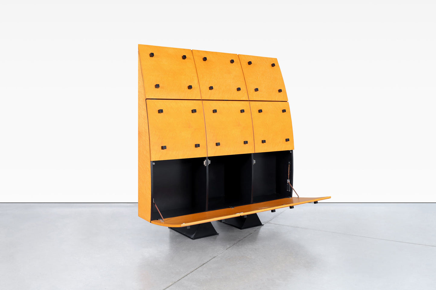 Monumental French Tall Cabinet by Jean-Louis Godivier