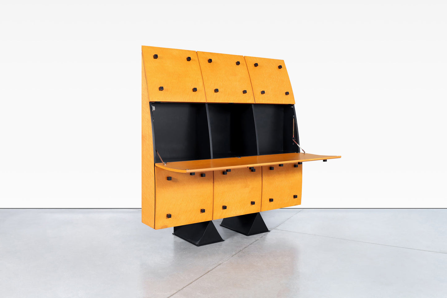 Monumental French Tall Cabinet by Jean-Louis Godivier