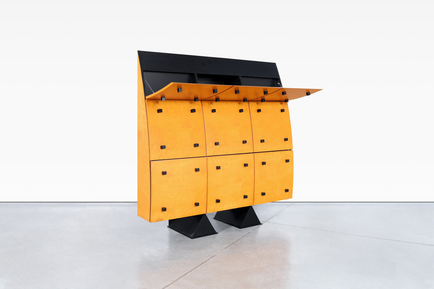 Monumental French Tall Cabinet by Jean-Louis Godivier