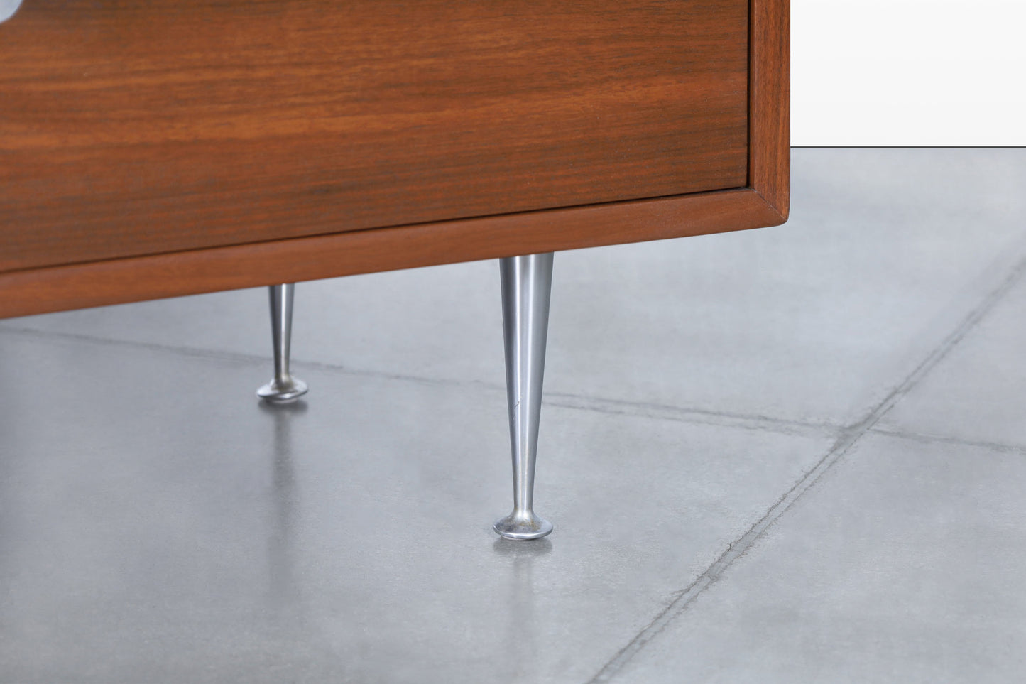 George Nelson Walnut Thin Edge Chest of Drawers for Herman Miller