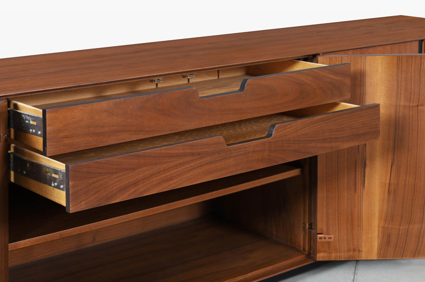 Glenn of California Walnut Credenza by John Kapel