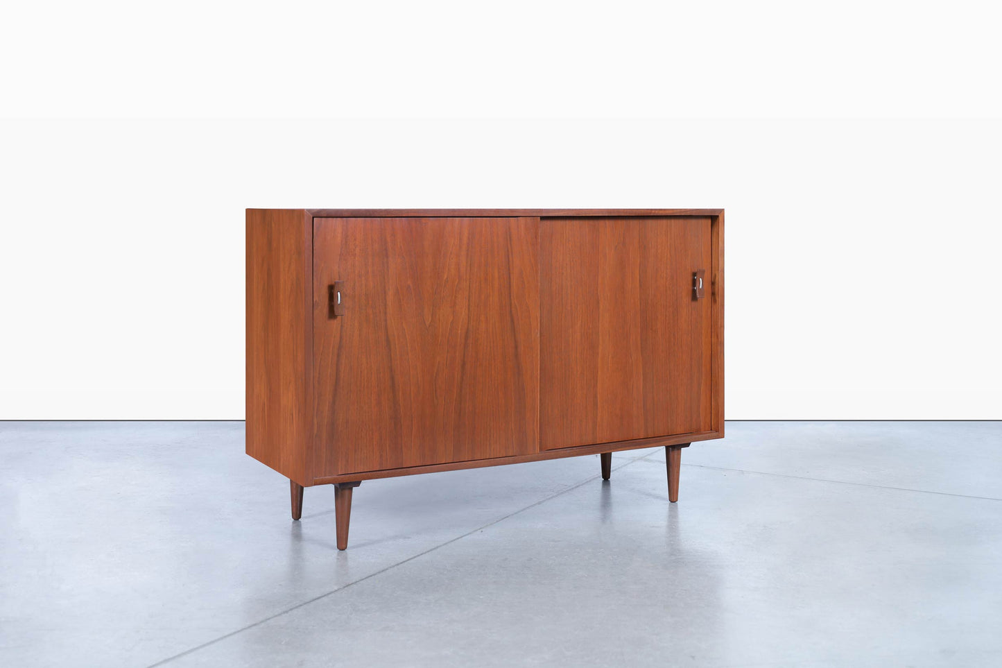 Glenn of California Walnut Sideboard by Stanley Young
