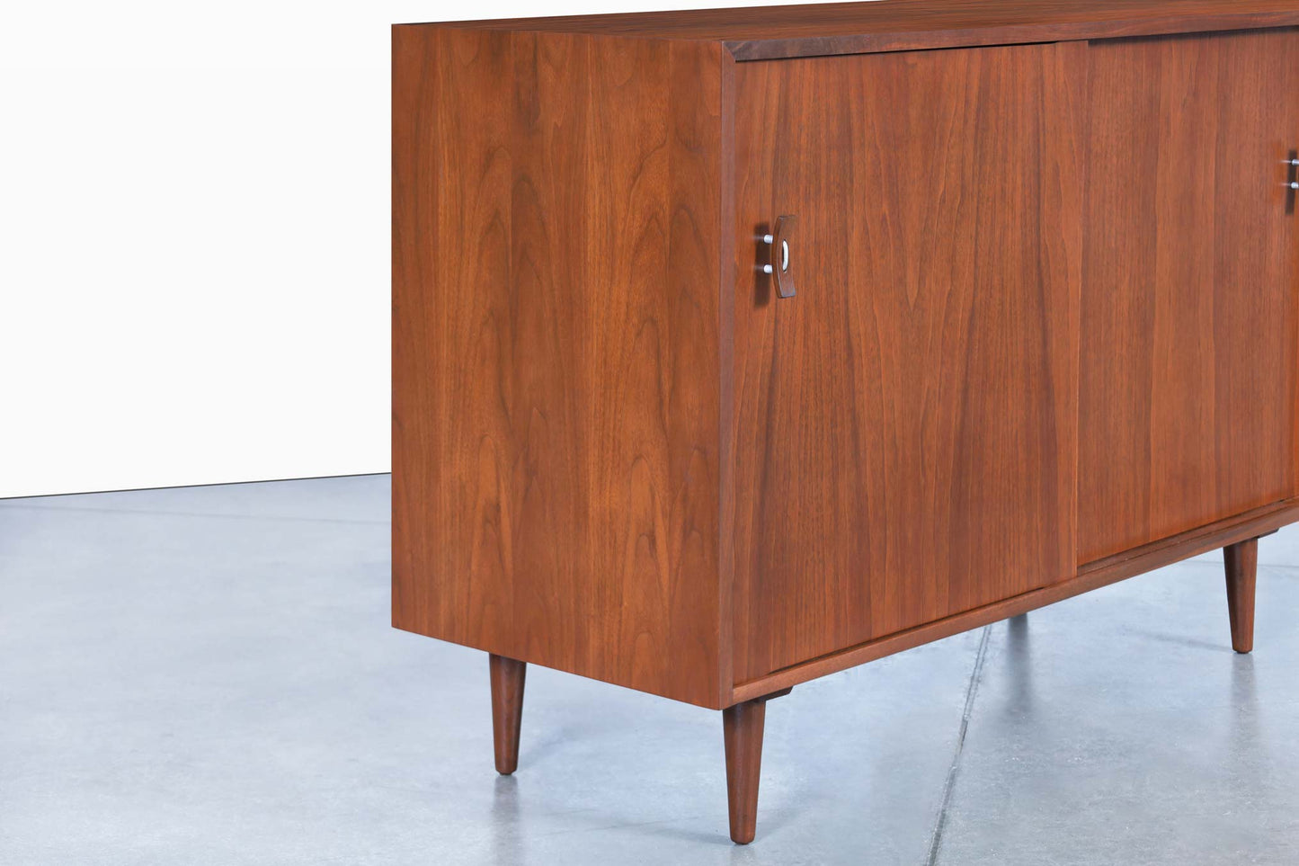 Glenn of California Walnut Sideboard by Stanley Young