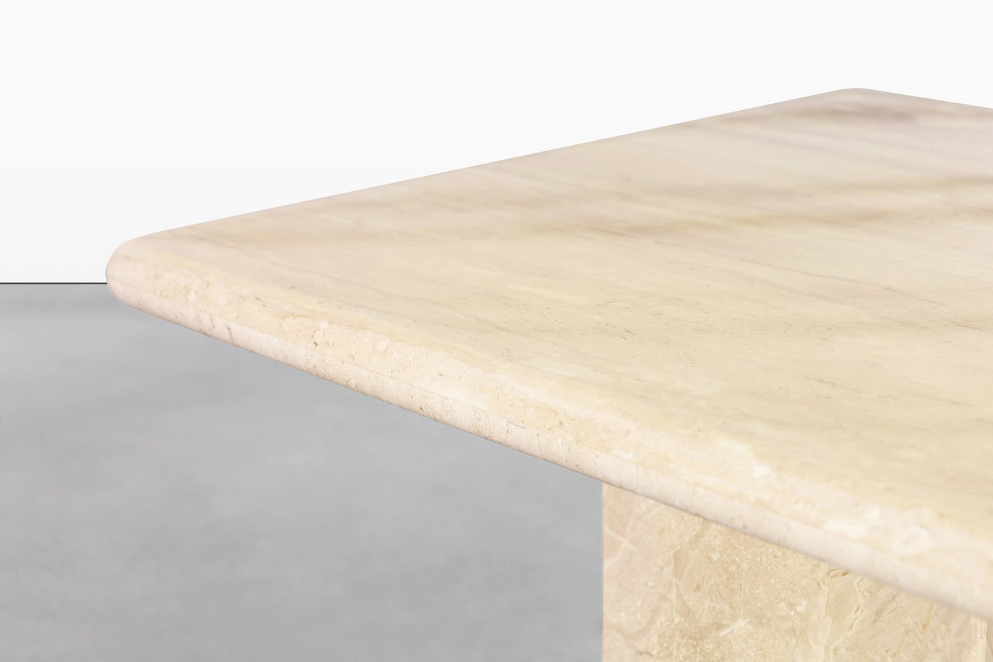 Italian Modernist Marble Side Tables